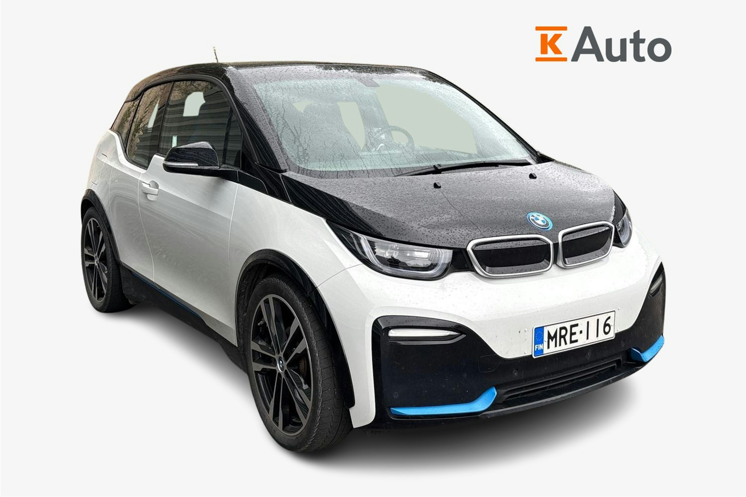 Valkoinen BMW i3 2022 kuva 1.