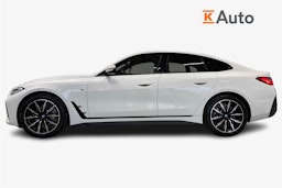 valkoinen BMW i4 2022 kuva 6.