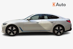 valkoinen BMW i4 2022 kuva 7.