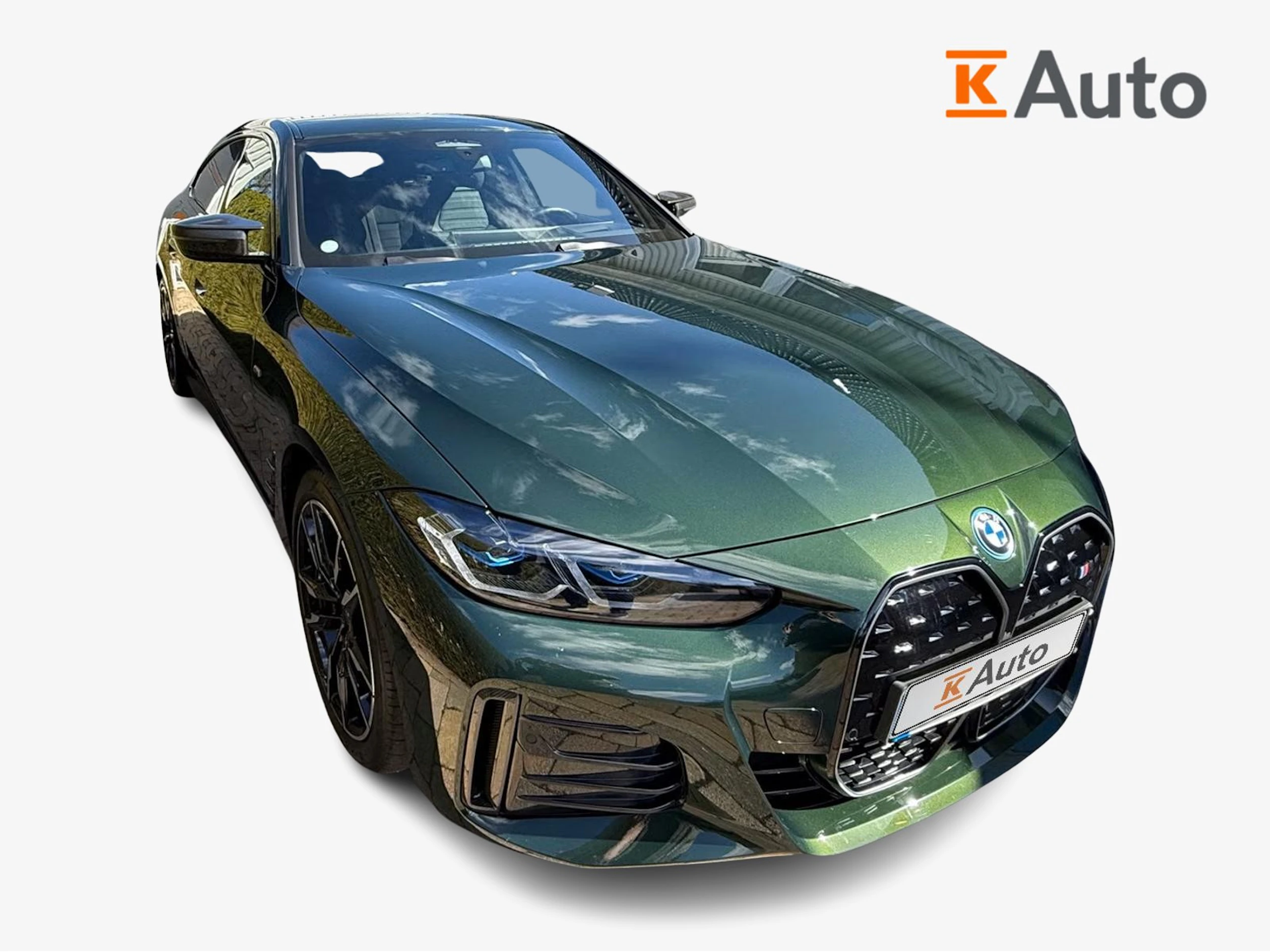 met. vihreä BMW i4 2022 kuva 1.