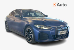 sininen BMW i4 2022 kuva 1.
