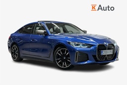 Sininen BMW i4 M50 2022 kuva 1.