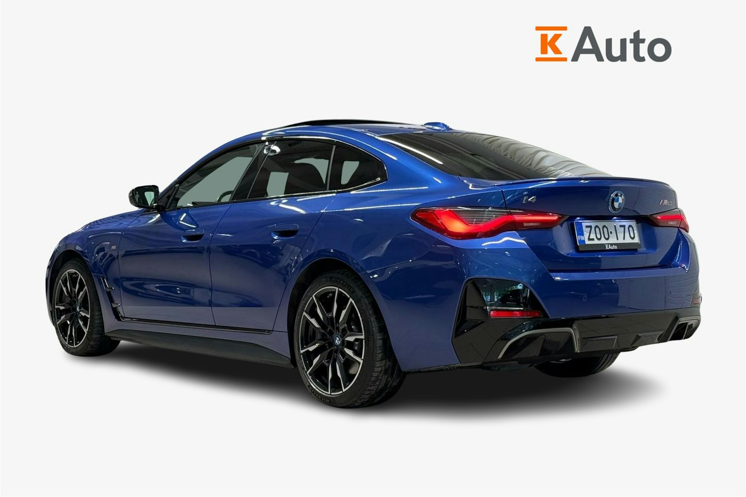 Sininen BMW i4 M50 2022 kuva 2.