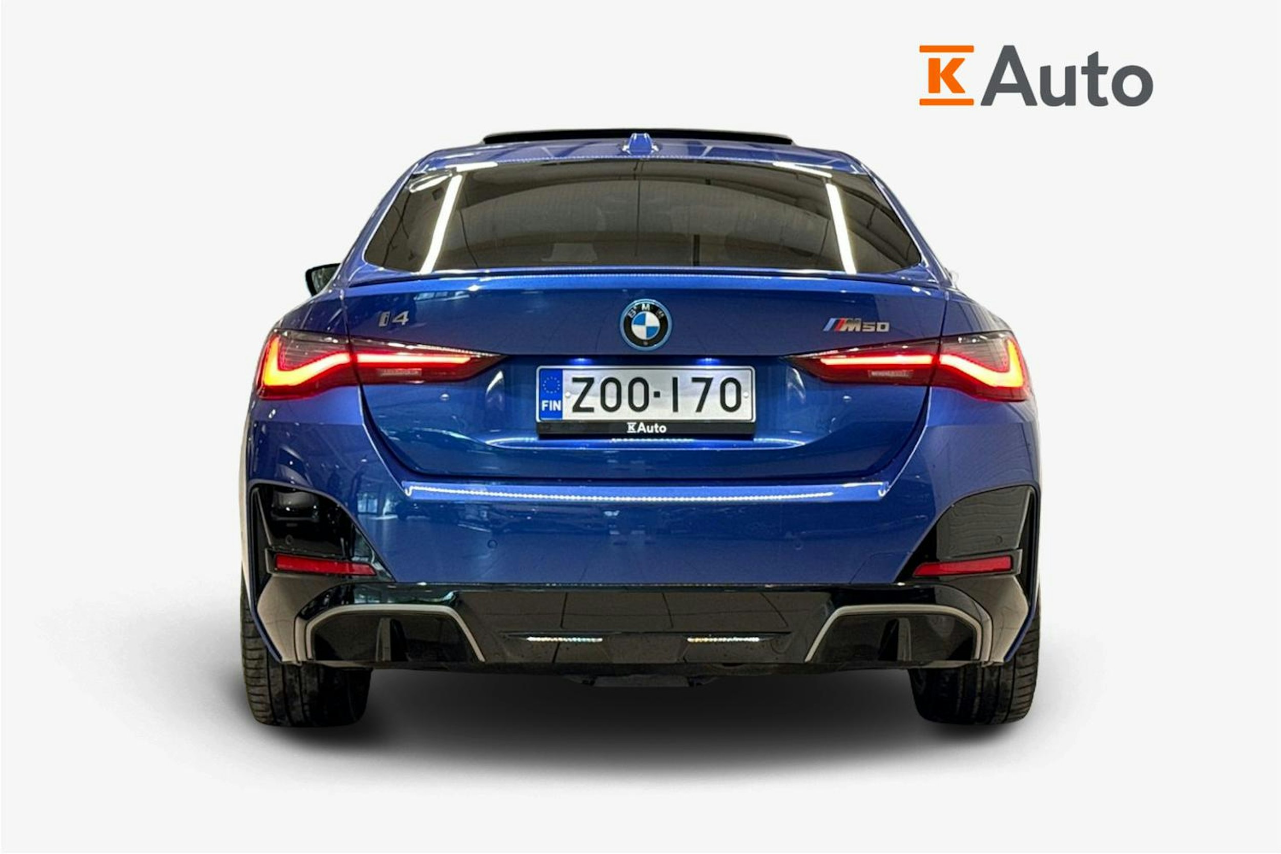 Sininen BMW i4 M50 2022 kuva 3.