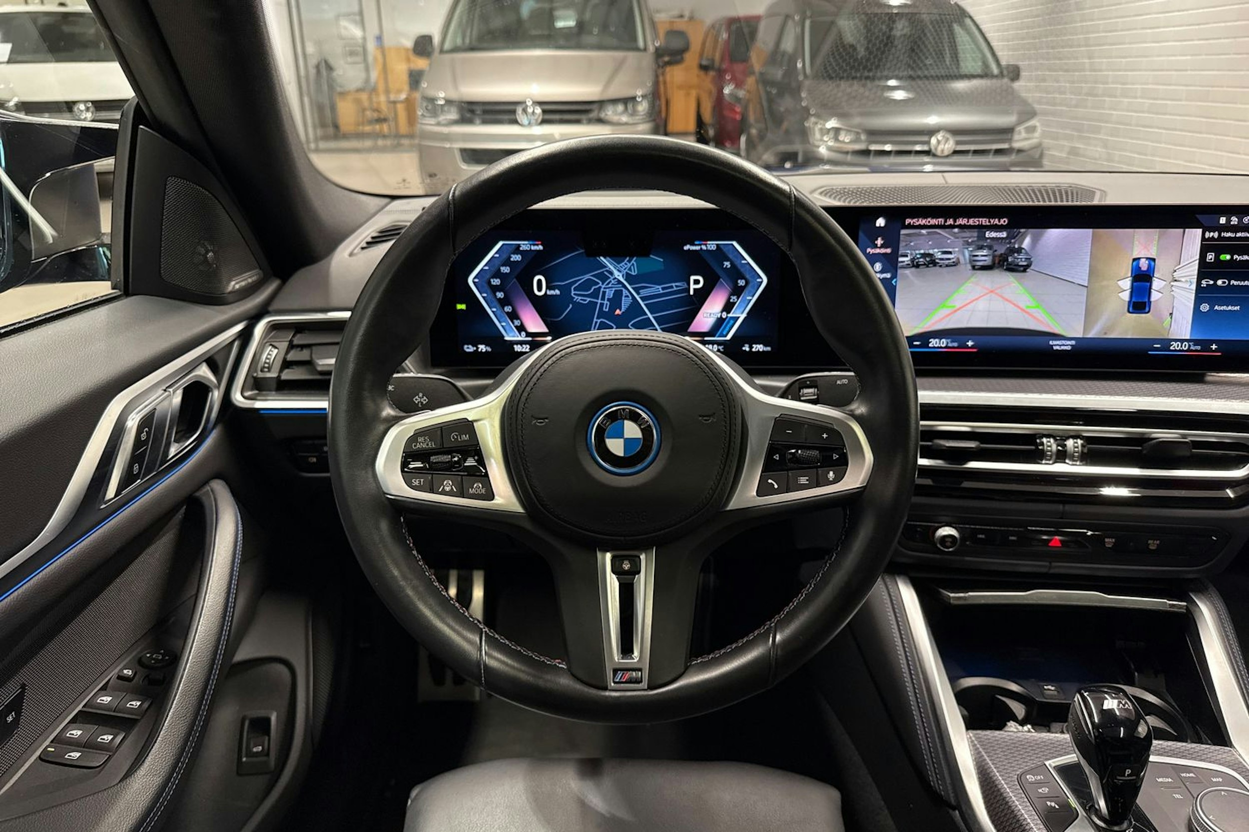 Sininen BMW i4 M50 2022 kuva 15.