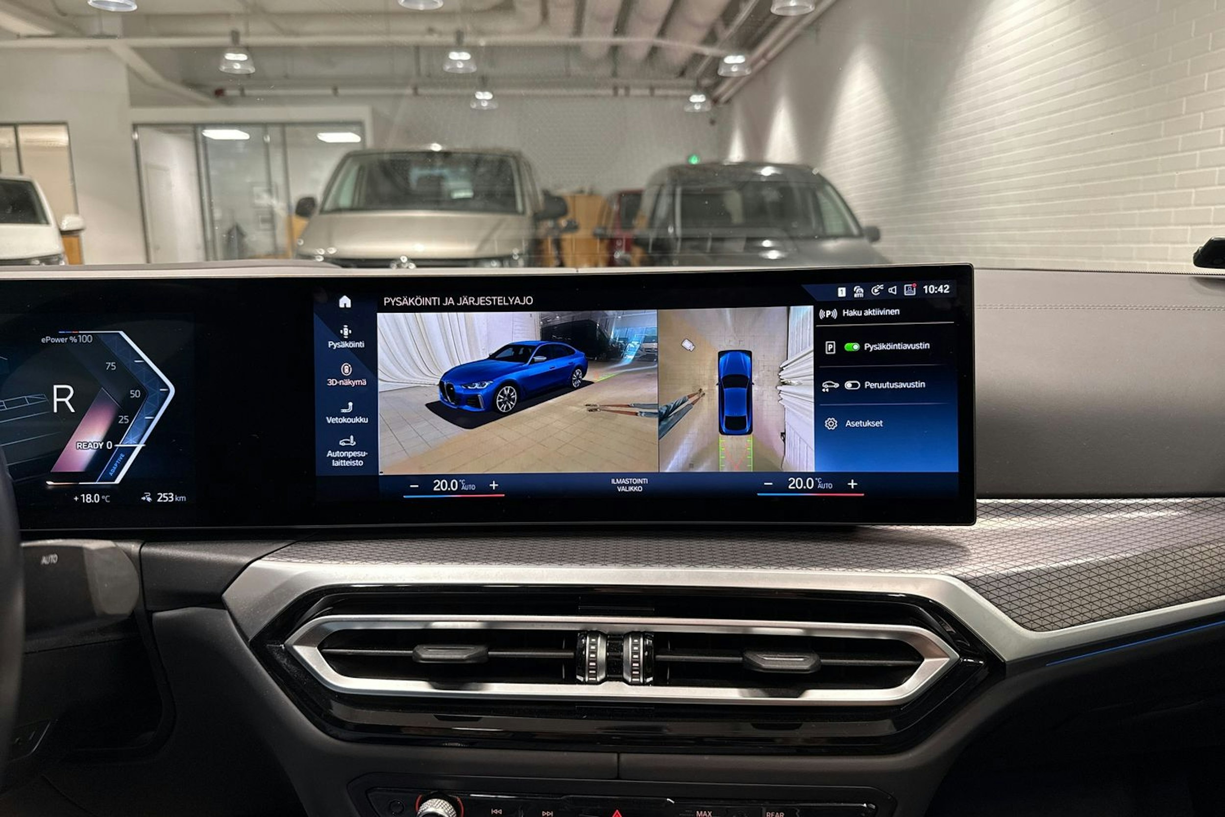 Sininen BMW i4 M50 2022 kuva 31.
