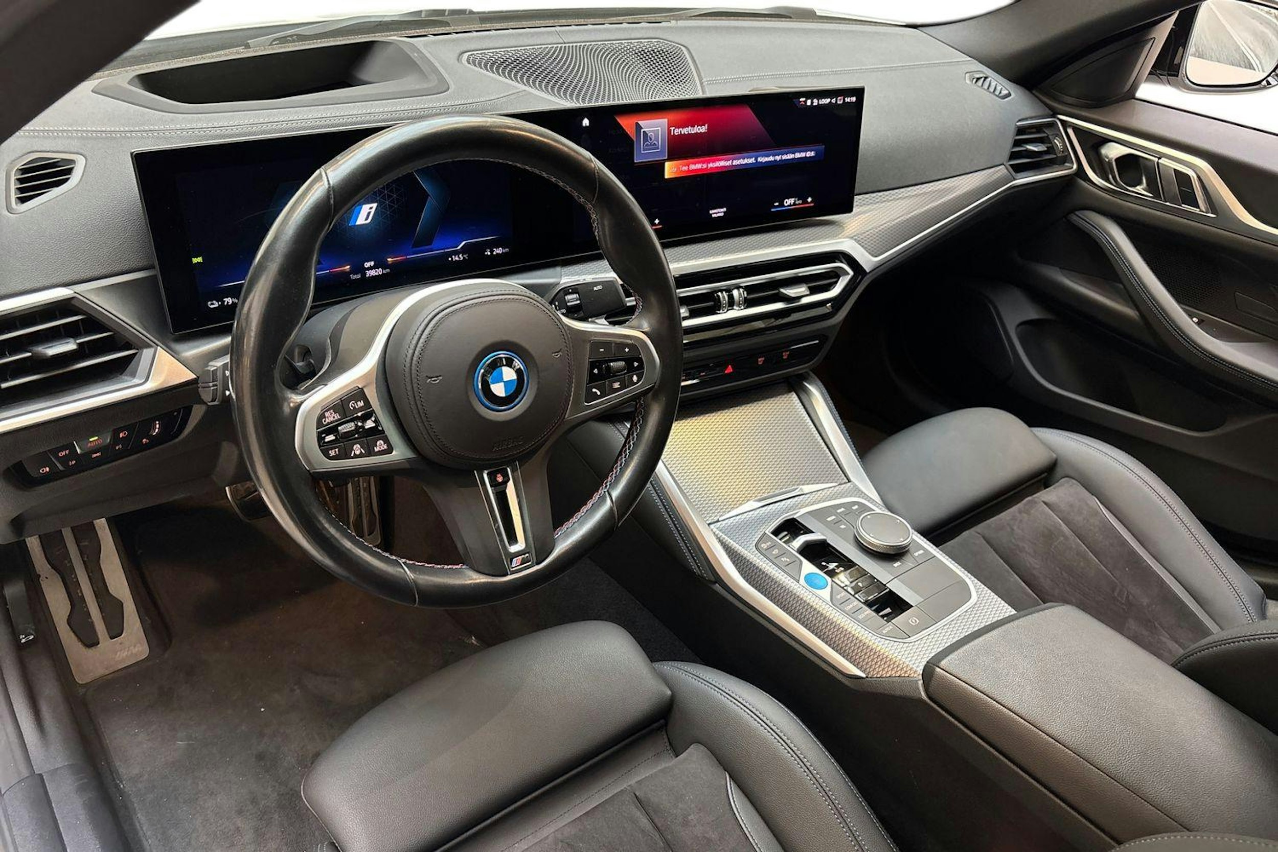 valkoinen BMW i4 M50 2023 kuva 6.