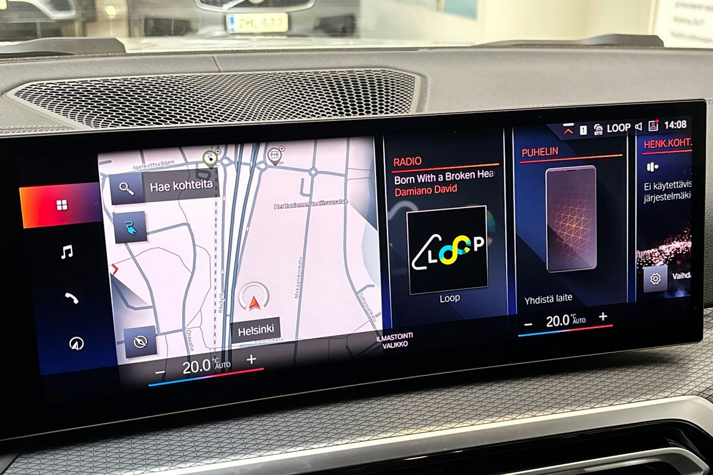 valkoinen BMW i4 M50 2023 kuva 27.