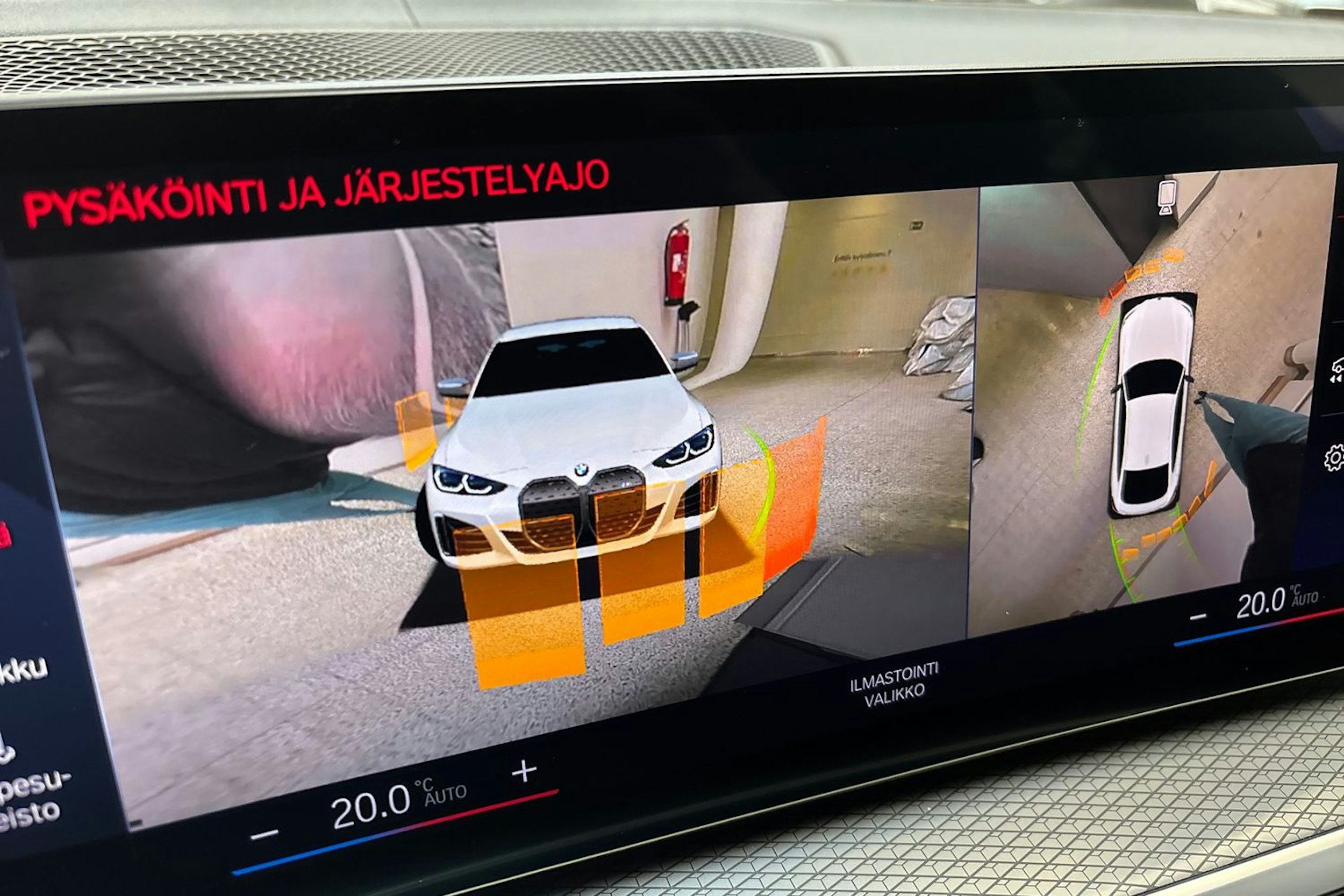 valkoinen BMW i4 M50 2023 kuva 30.
