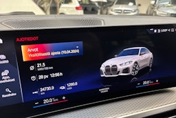 valkoinen BMW i4 M50 2023 kuva 36.