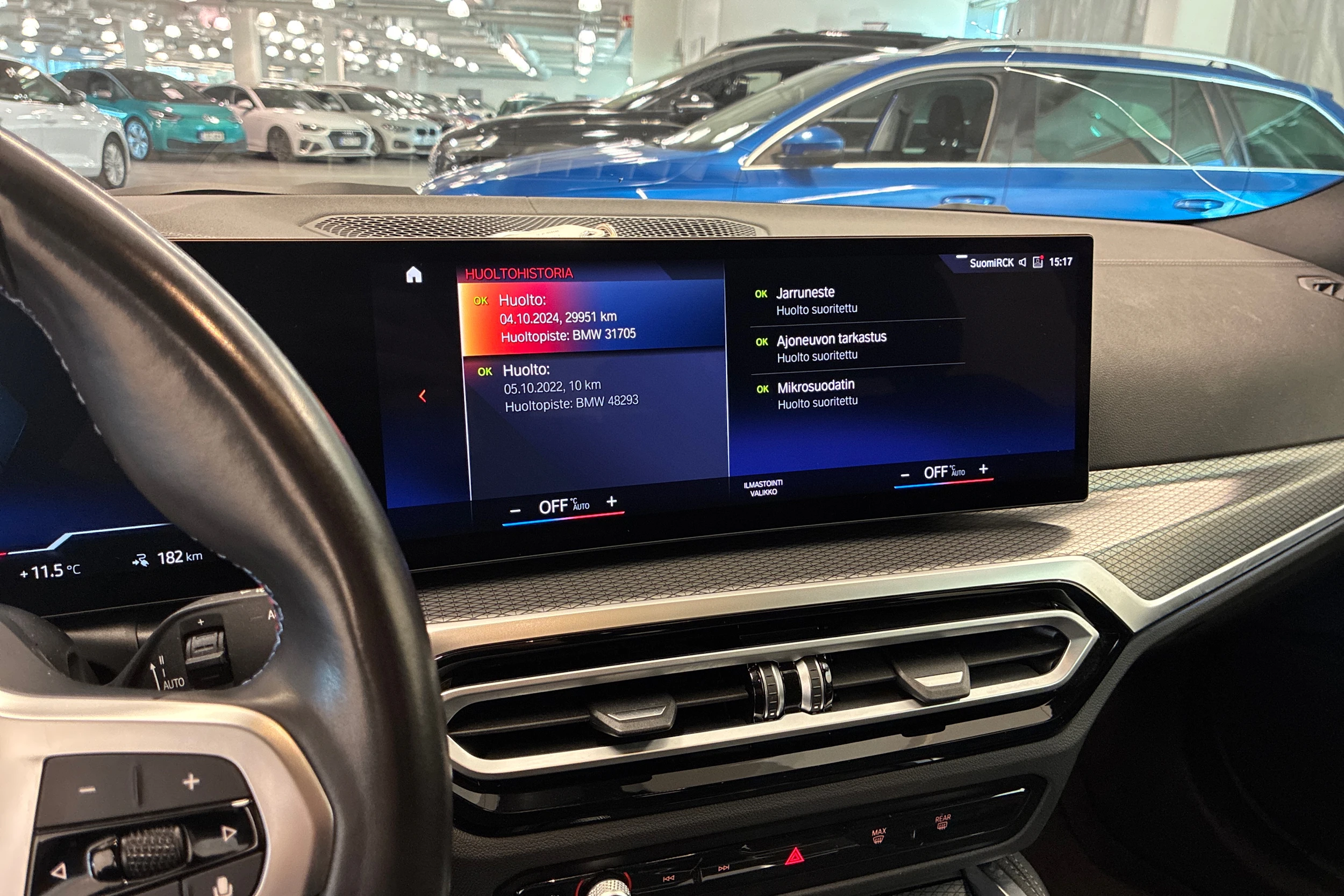 Sininen BMW i4 M50 2023 kuva 17.