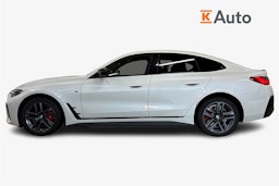 valkoinen BMW i4 2023 kuva 6.