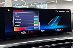 valkoinen BMW i4 2023 kuva 22.