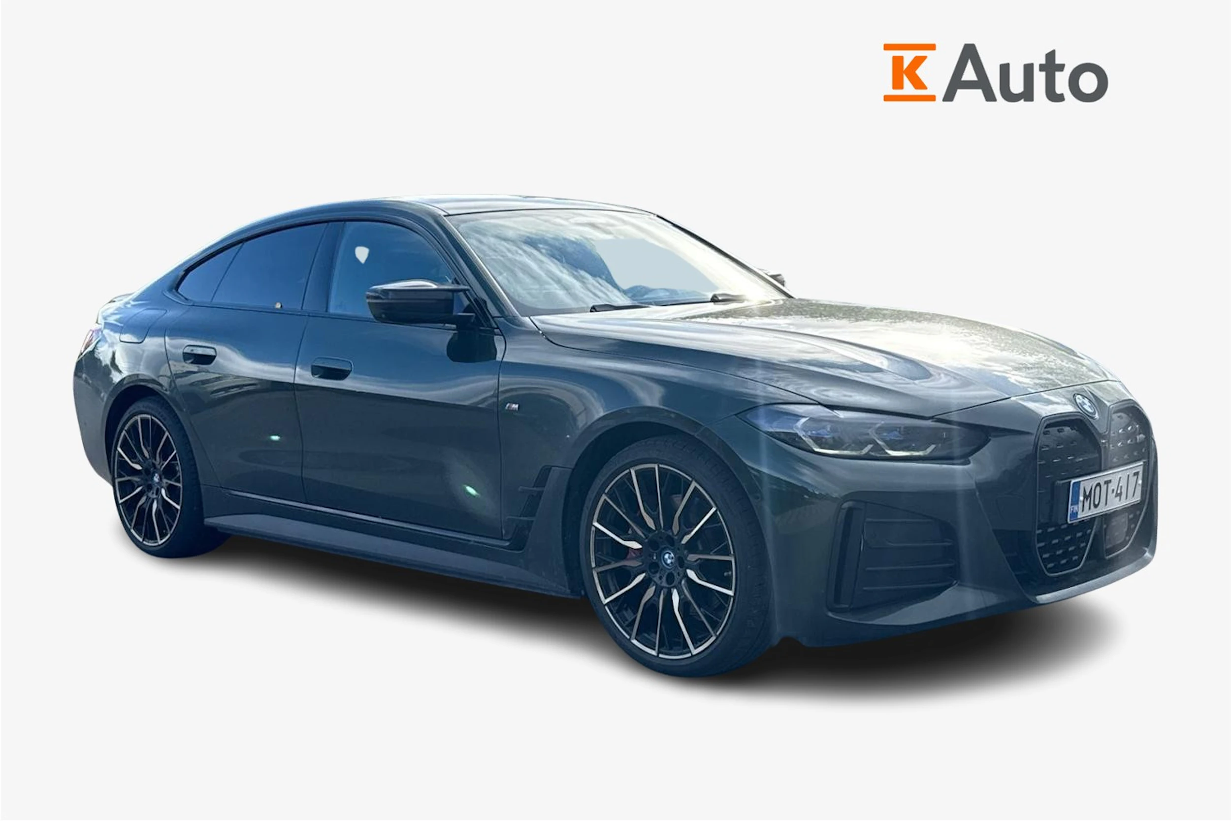 vihreä BMW i4 2023 kuva 1.