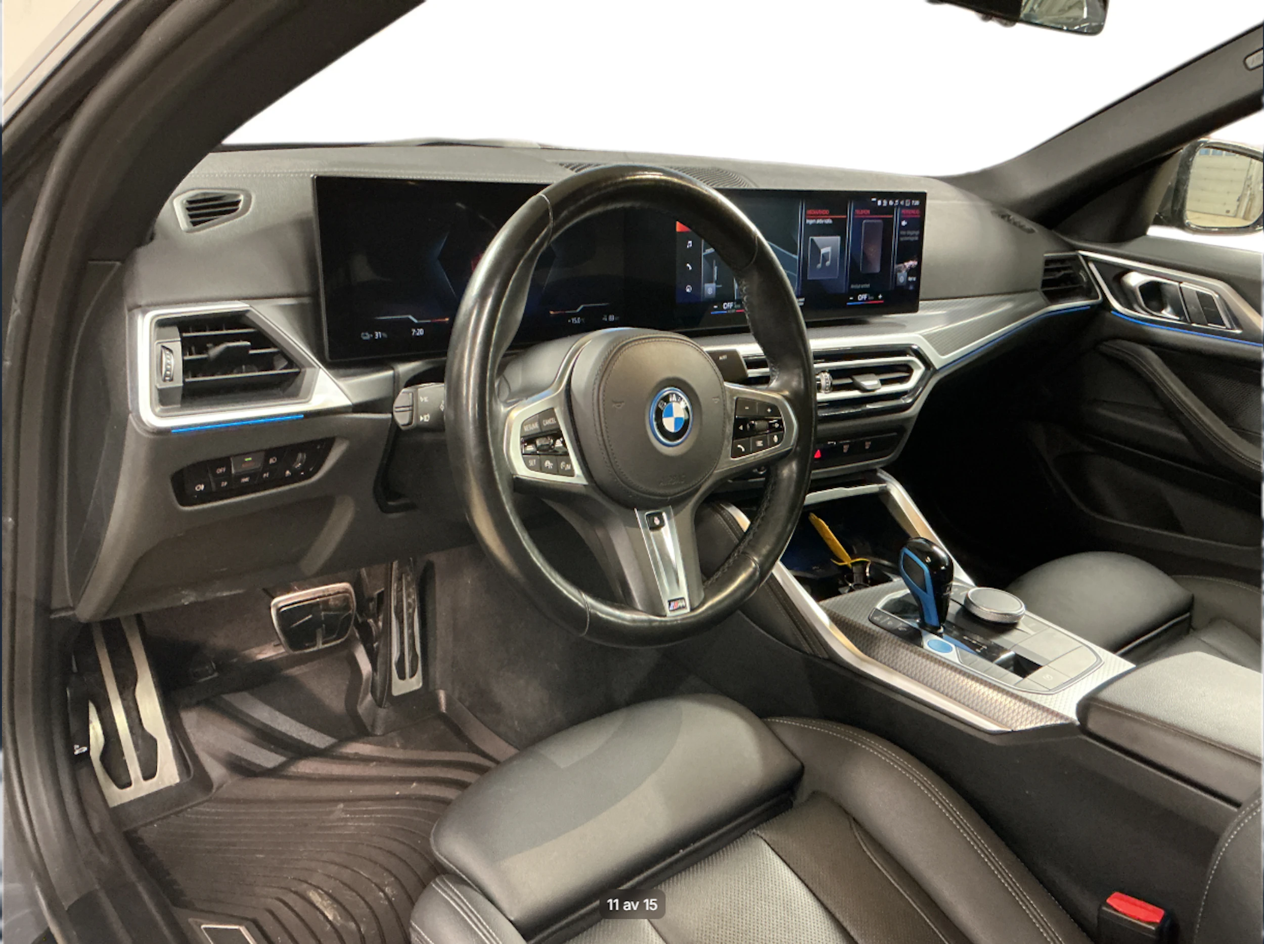 harmaa BMW i4 2023 kuva 3.