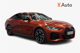 oranssi BMW i4 2023 kuva 1.