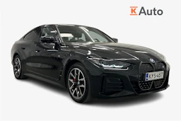 musta BMW i4 2024 kuva 1.
