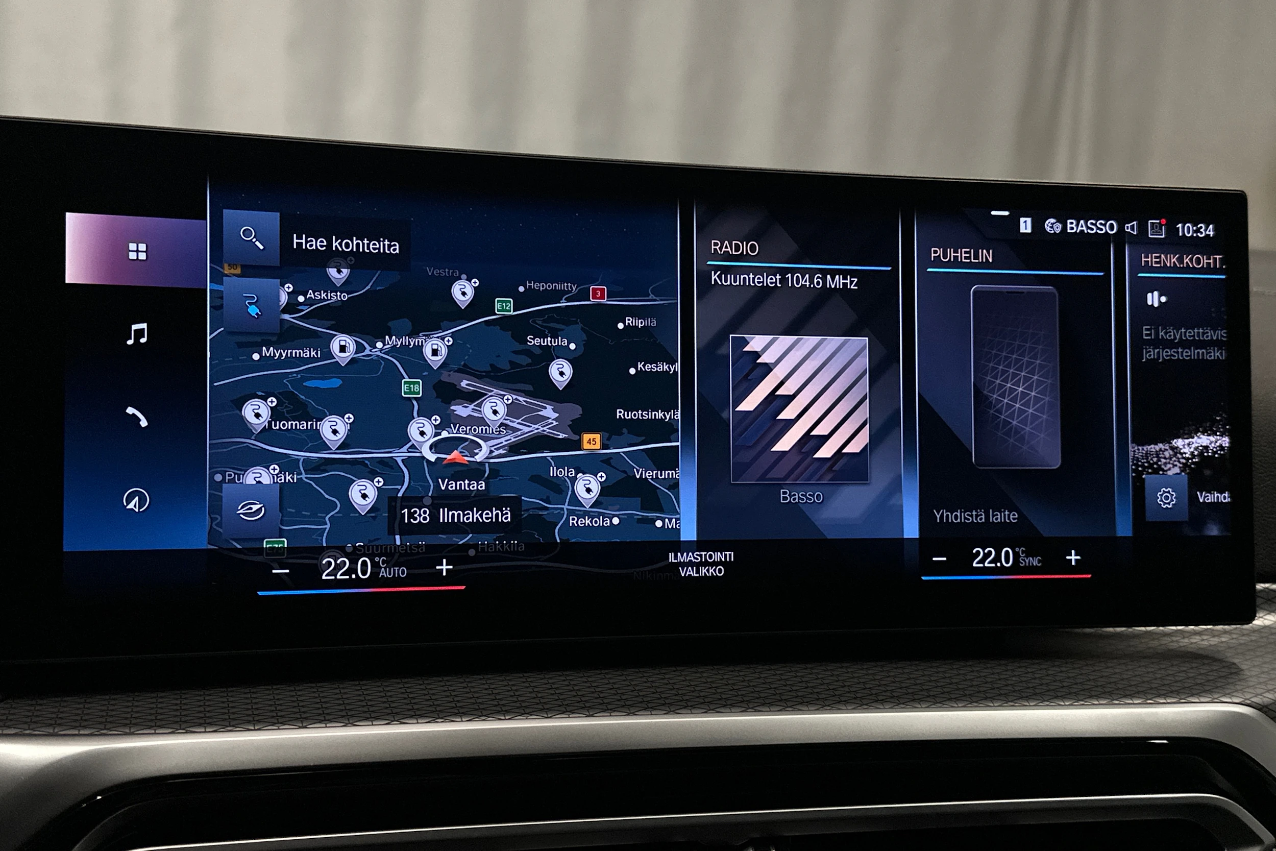 musta BMW i4 M50 2024 kuva 16.