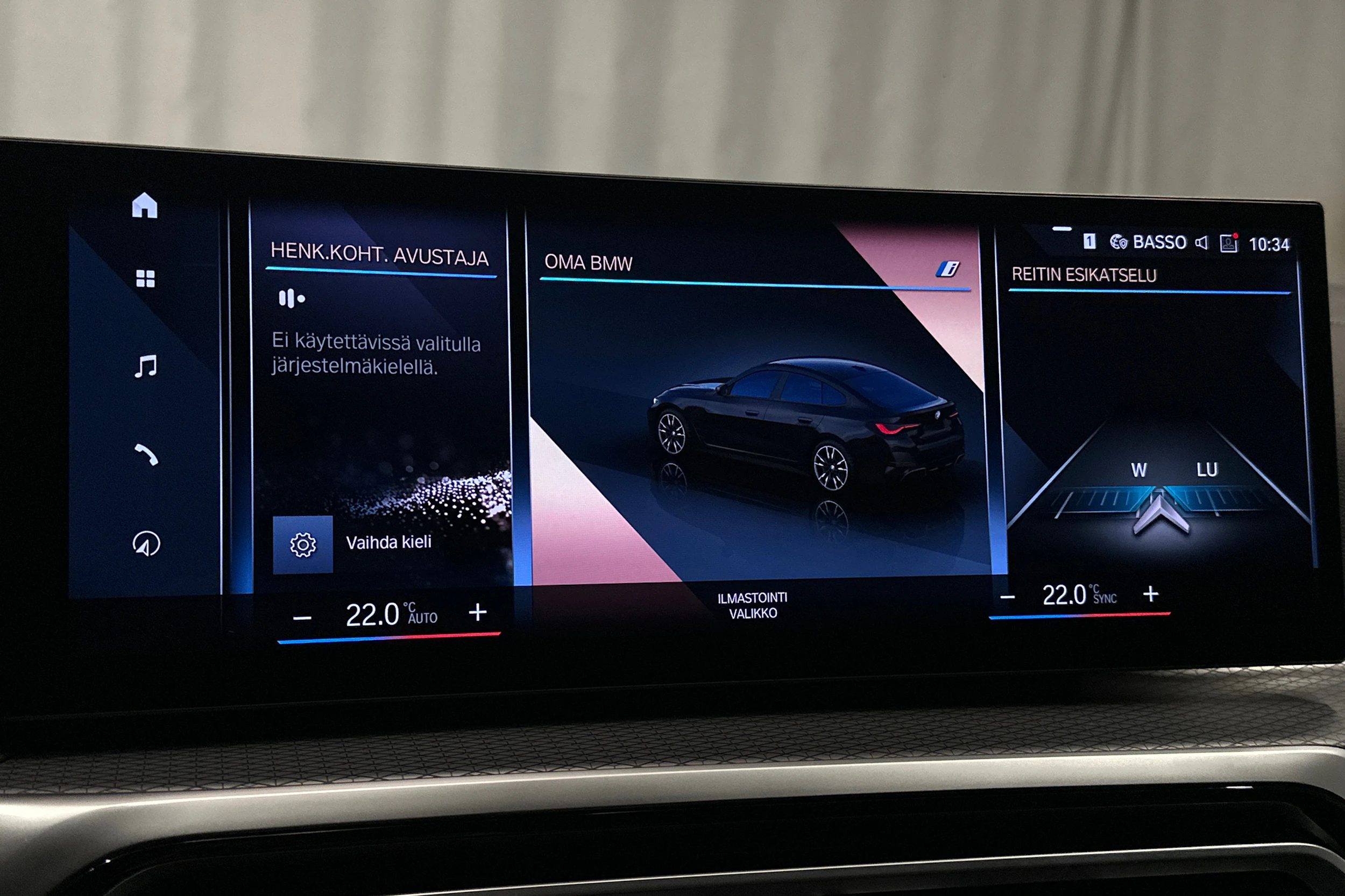 musta BMW i4 M50 2024 kuva 17.