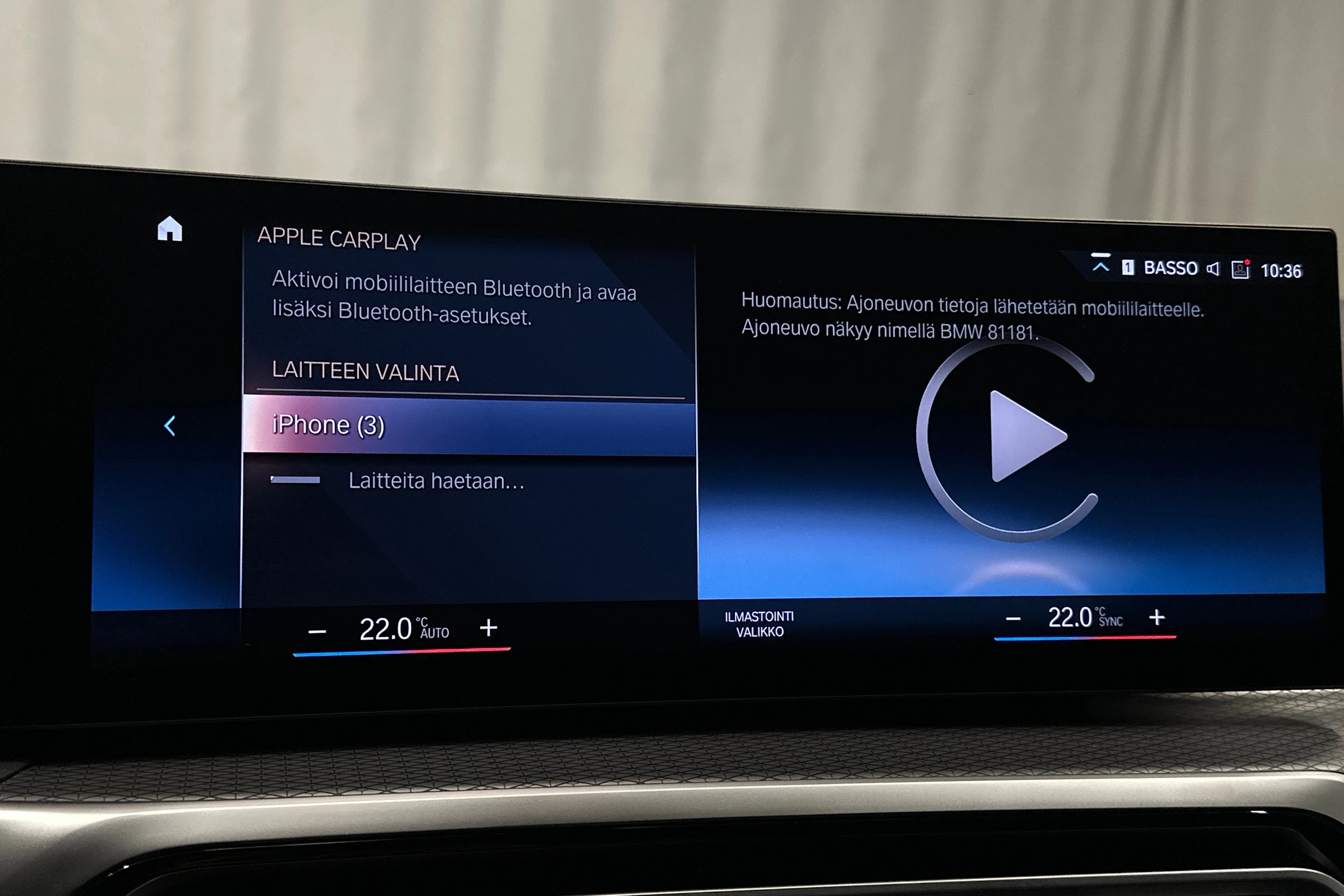 musta BMW i4 M50 2024 kuva 22.