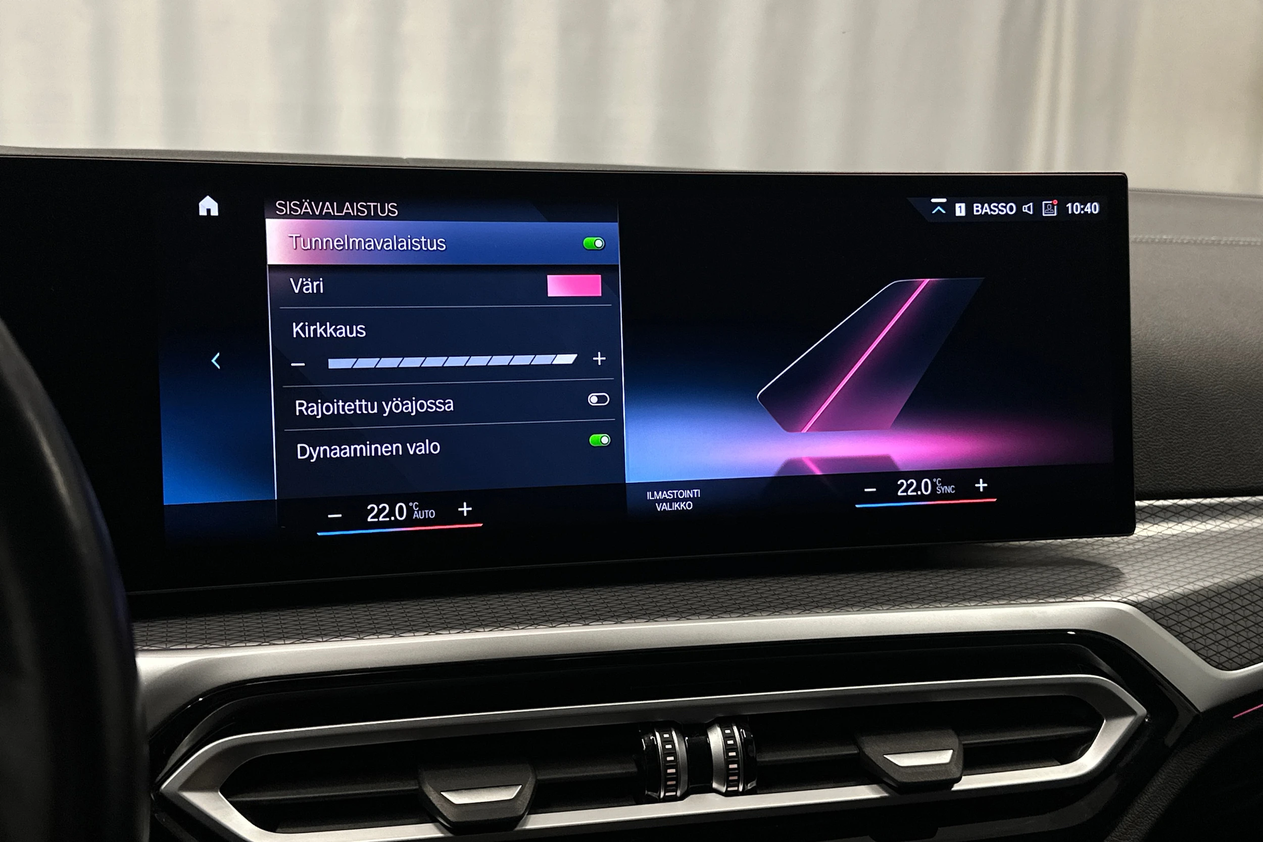 musta BMW i4 M50 2024 kuva 30.