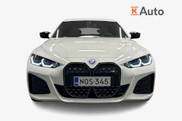 valkoinen BMW i4 M50 2024 kuva 4.