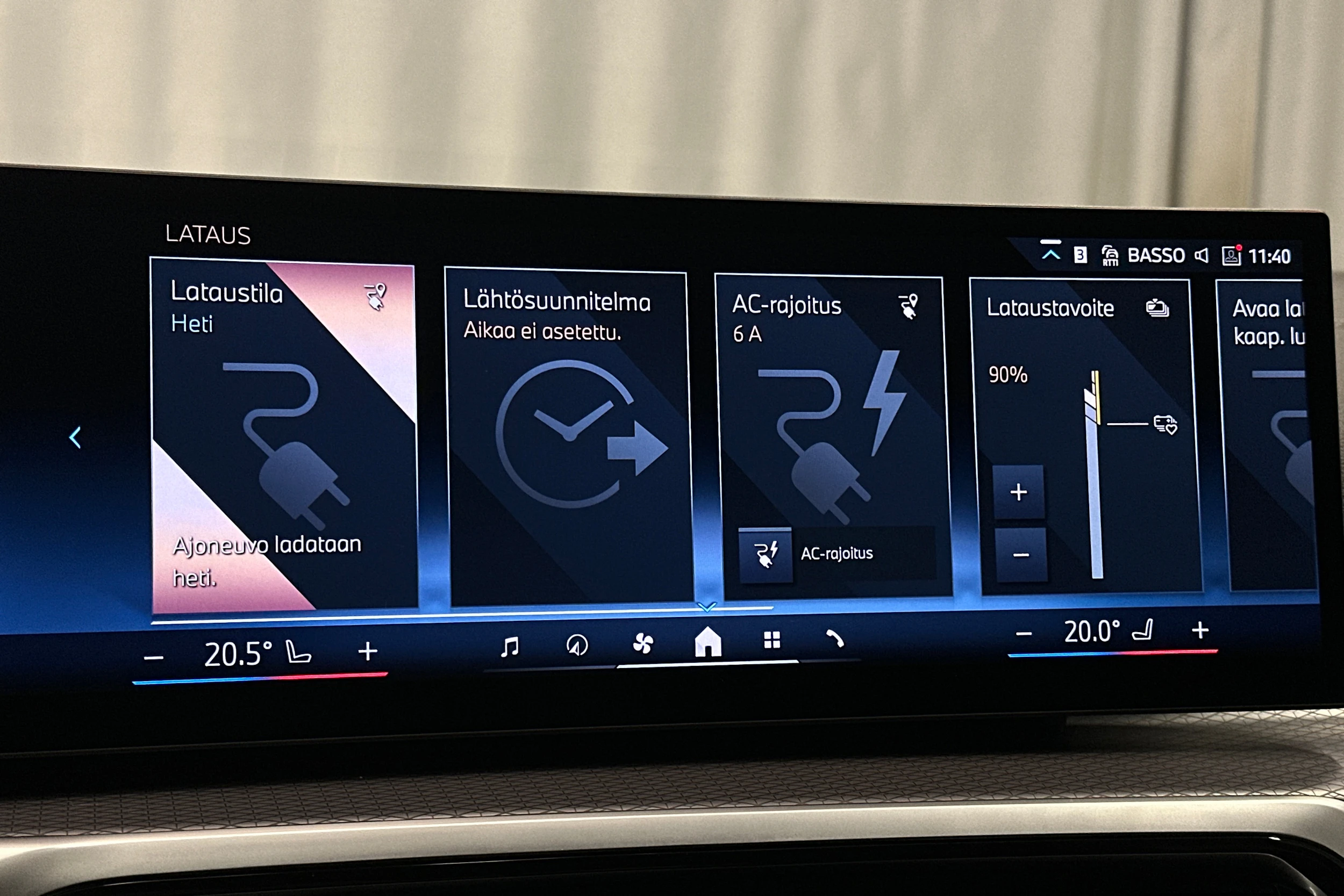 harmaa BMW i4 2024 kuva 25.