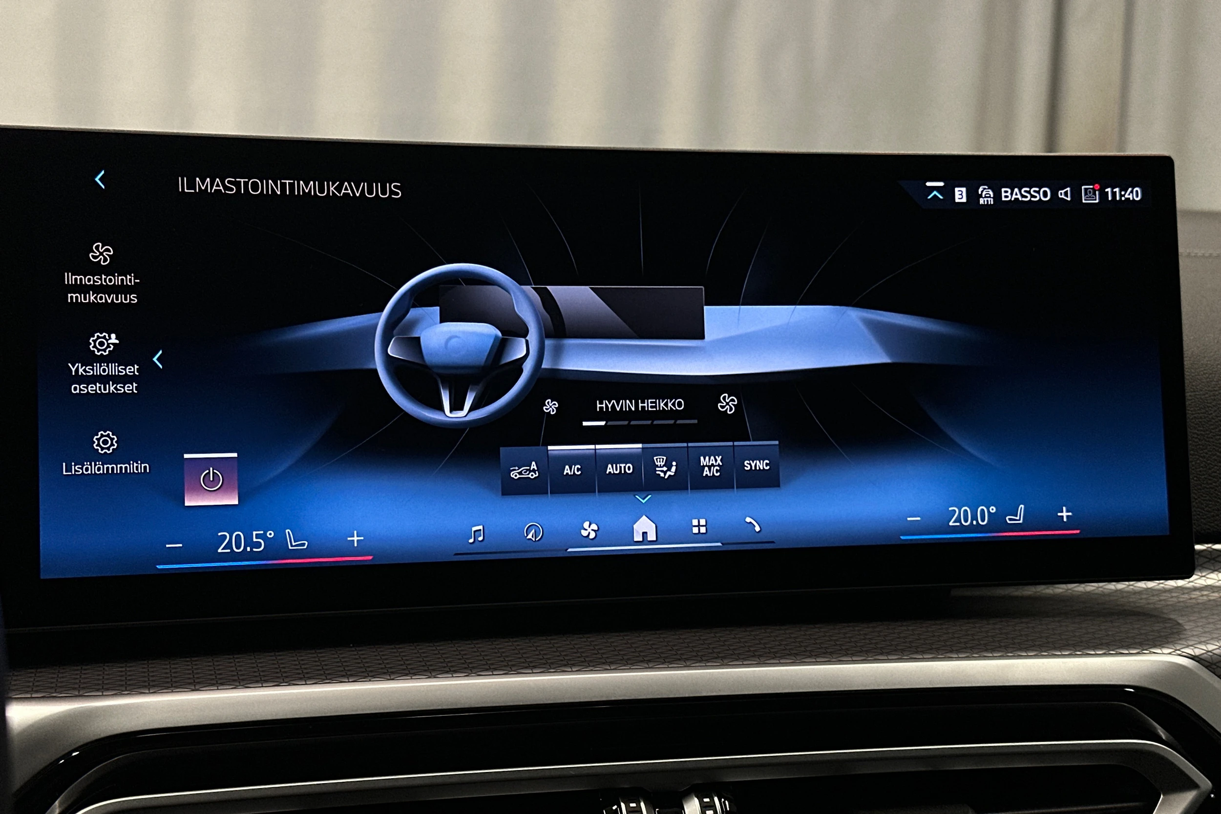 harmaa BMW i4 2024 kuva 28.