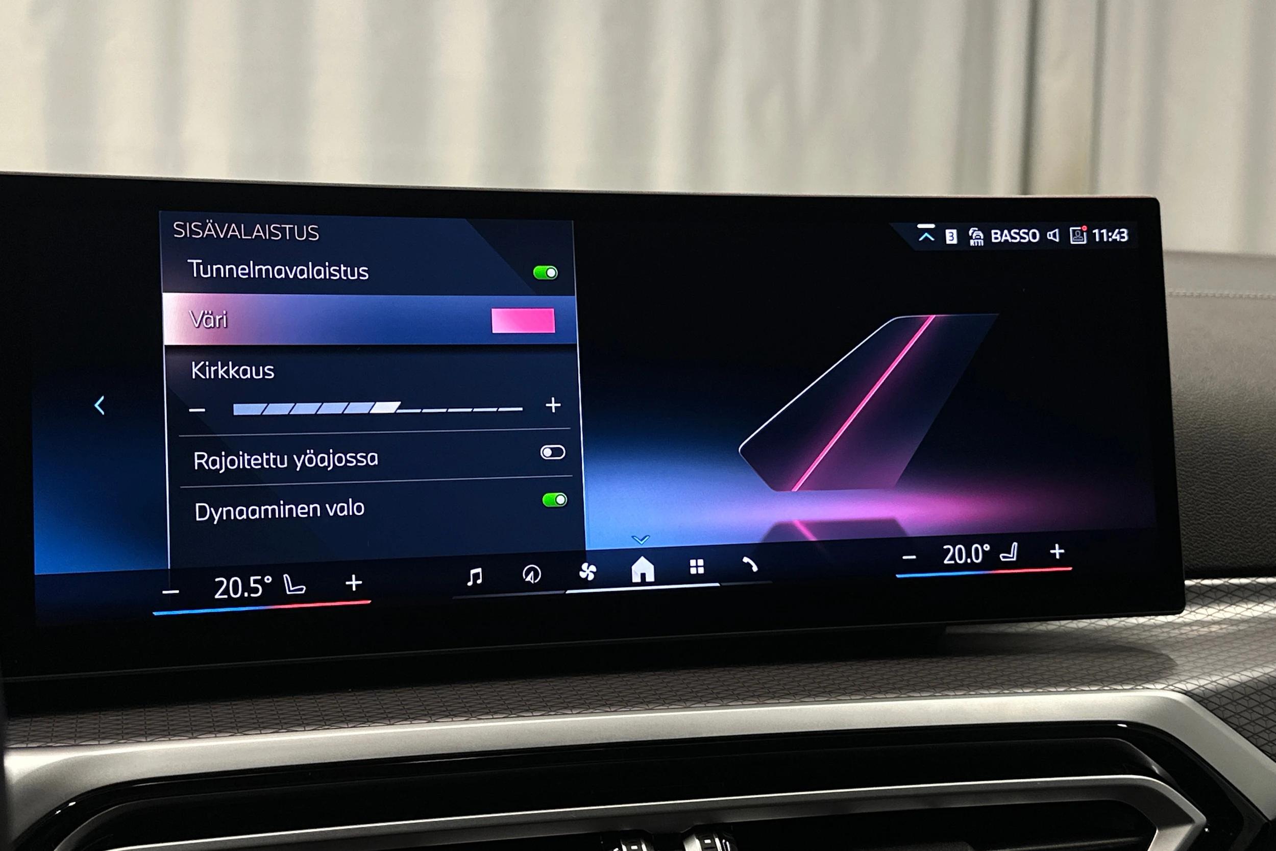harmaa BMW i4 2024 kuva 35.