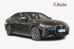 musta BMW i4 2024 kuva 1.