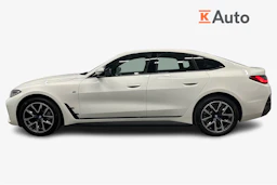 valkoinen BMW i4 2024 kuva 5.