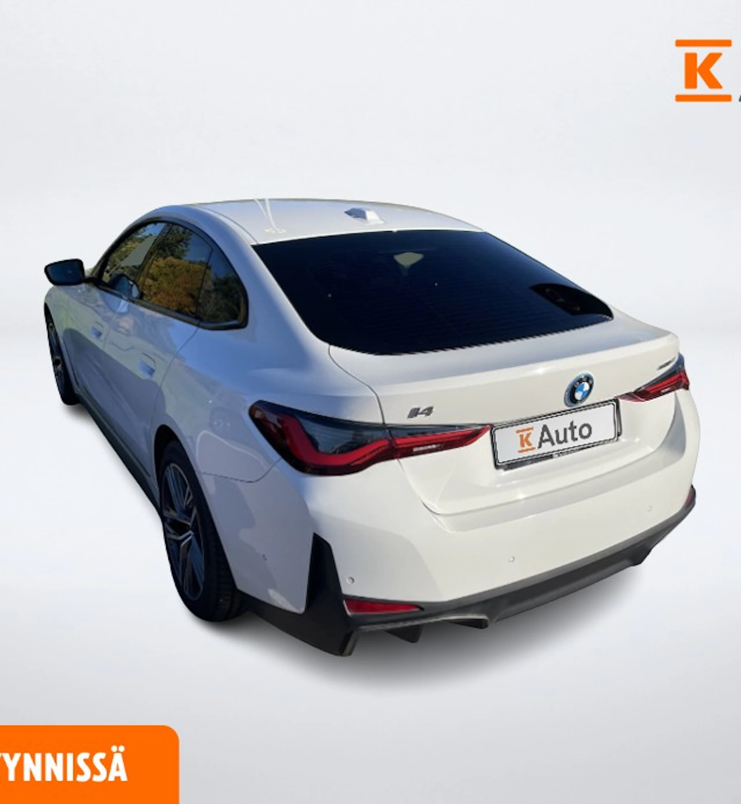 valkoinen BMW i4 2024 kuva 3.