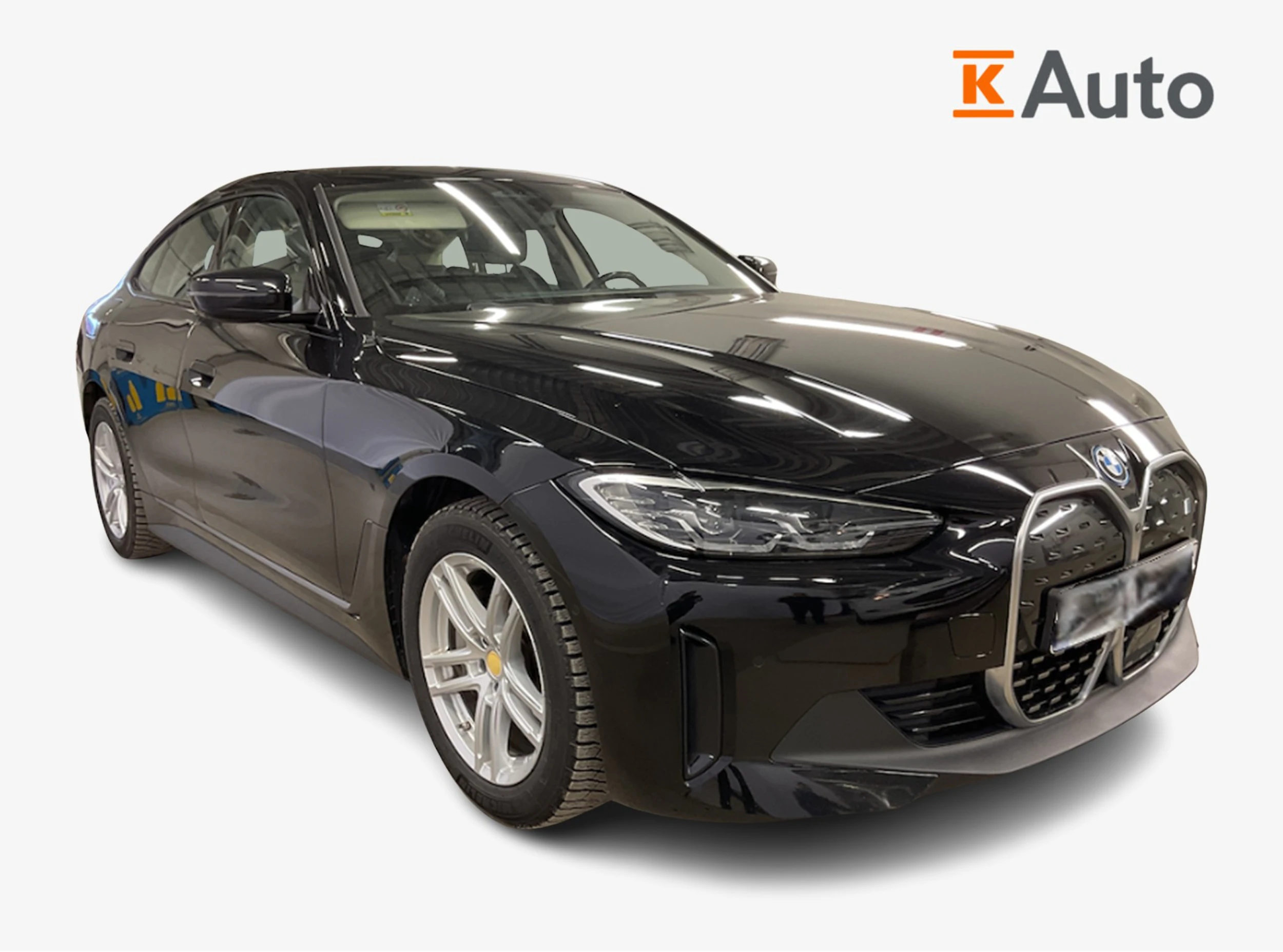 musta BMW i4 2024 kuva 1.