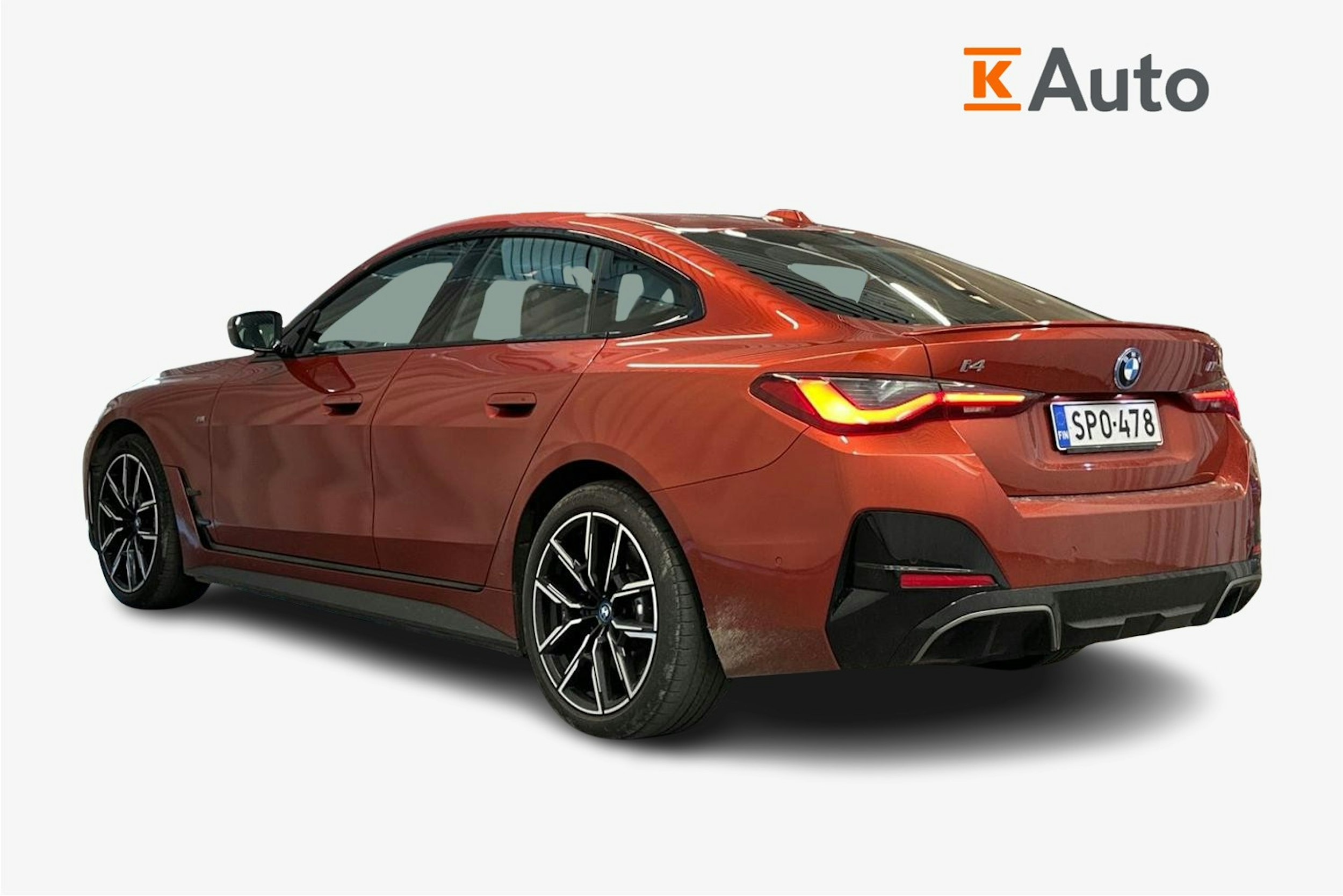 oranssi BMW i4 2024 kuva 2.