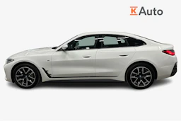 valkoinen BMW i4 2024 kuva 5.