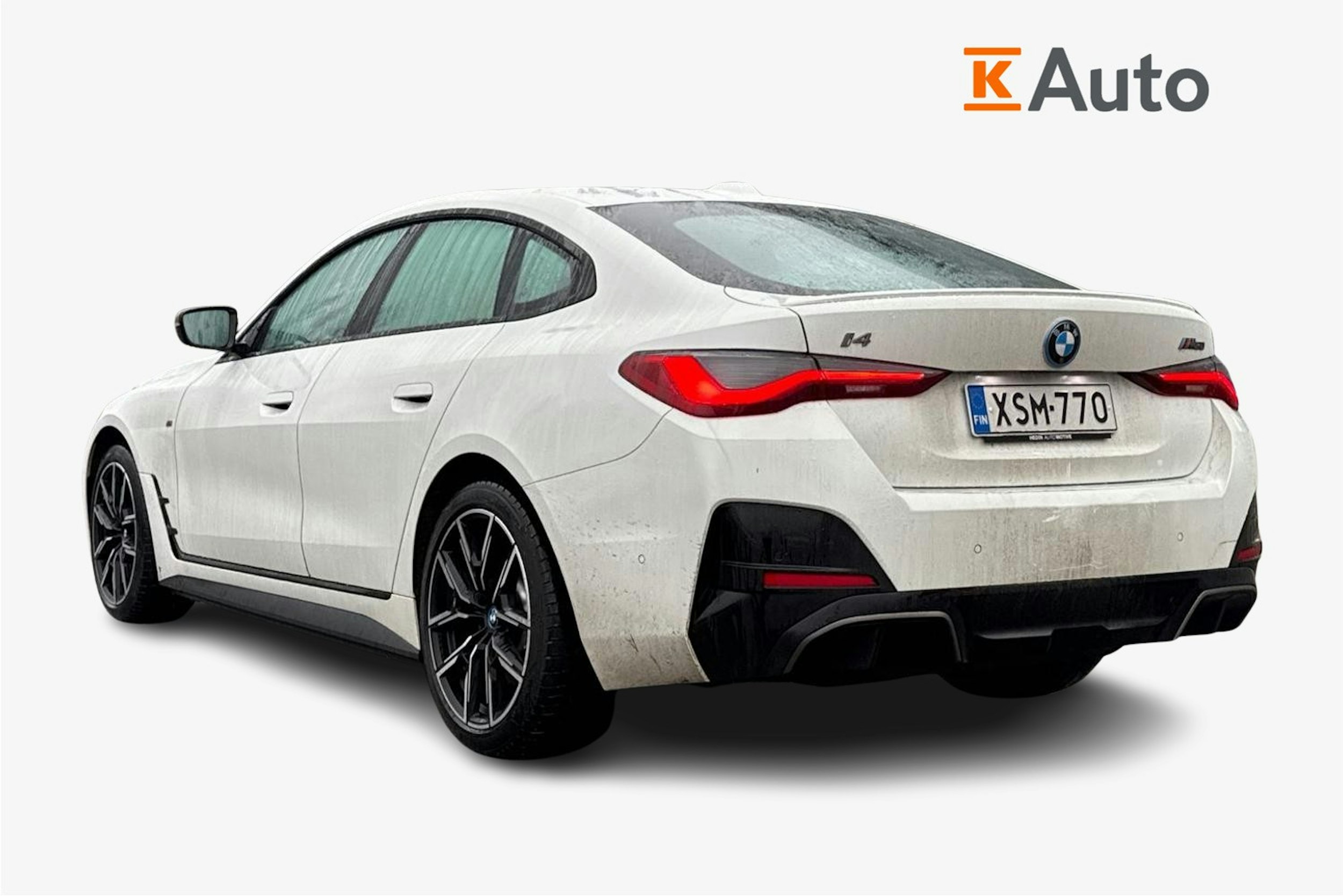 valkoinen BMW i4 2024 kuva 2.
