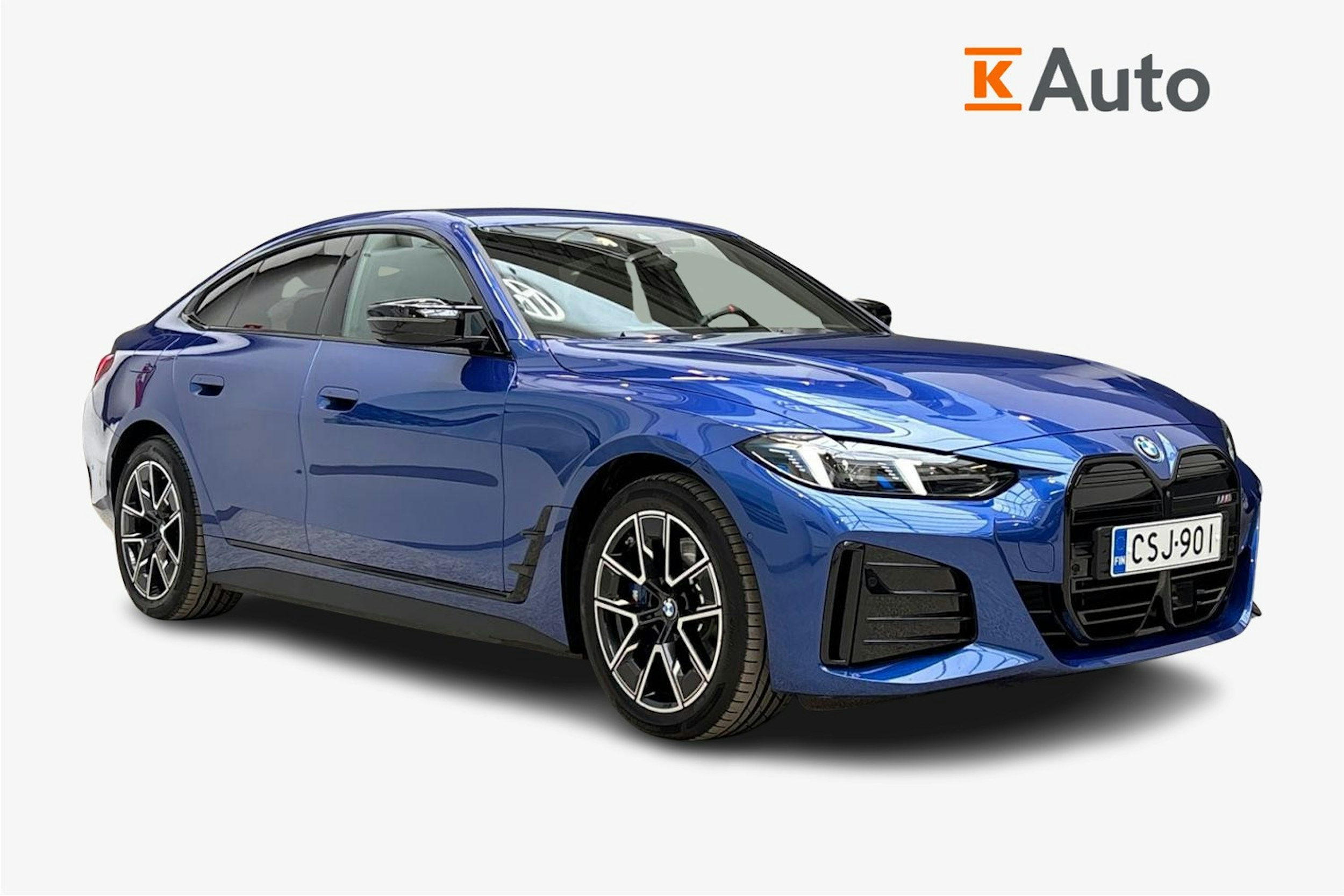 sininen BMW i4 2025 kuva 1.