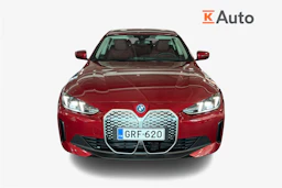 punainen BMW i4 2025 kuva 4.