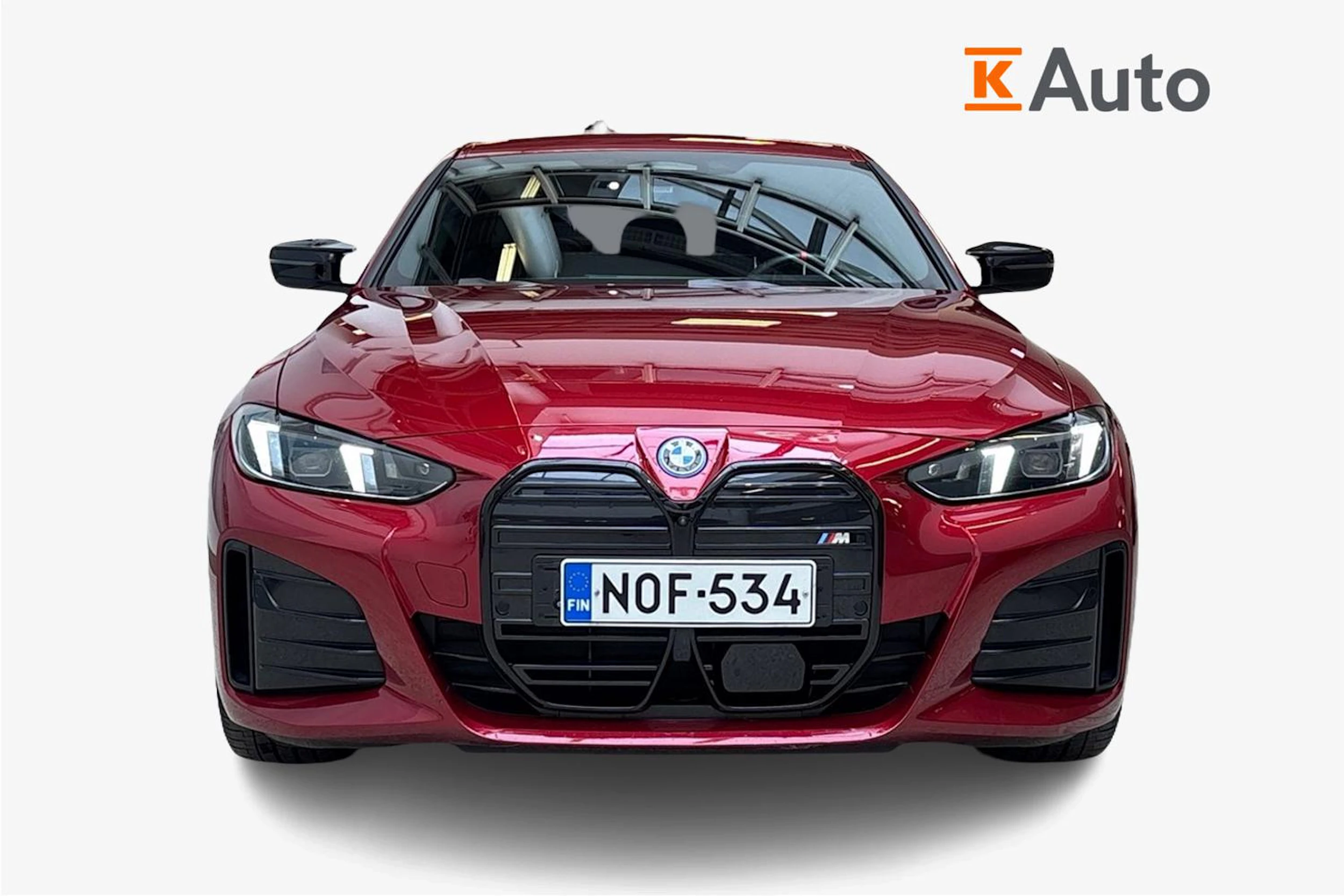 punainen BMW i4 M50 2025 kuva 4.