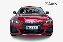 punainen BMW i4 M50 2025 kuva 4.