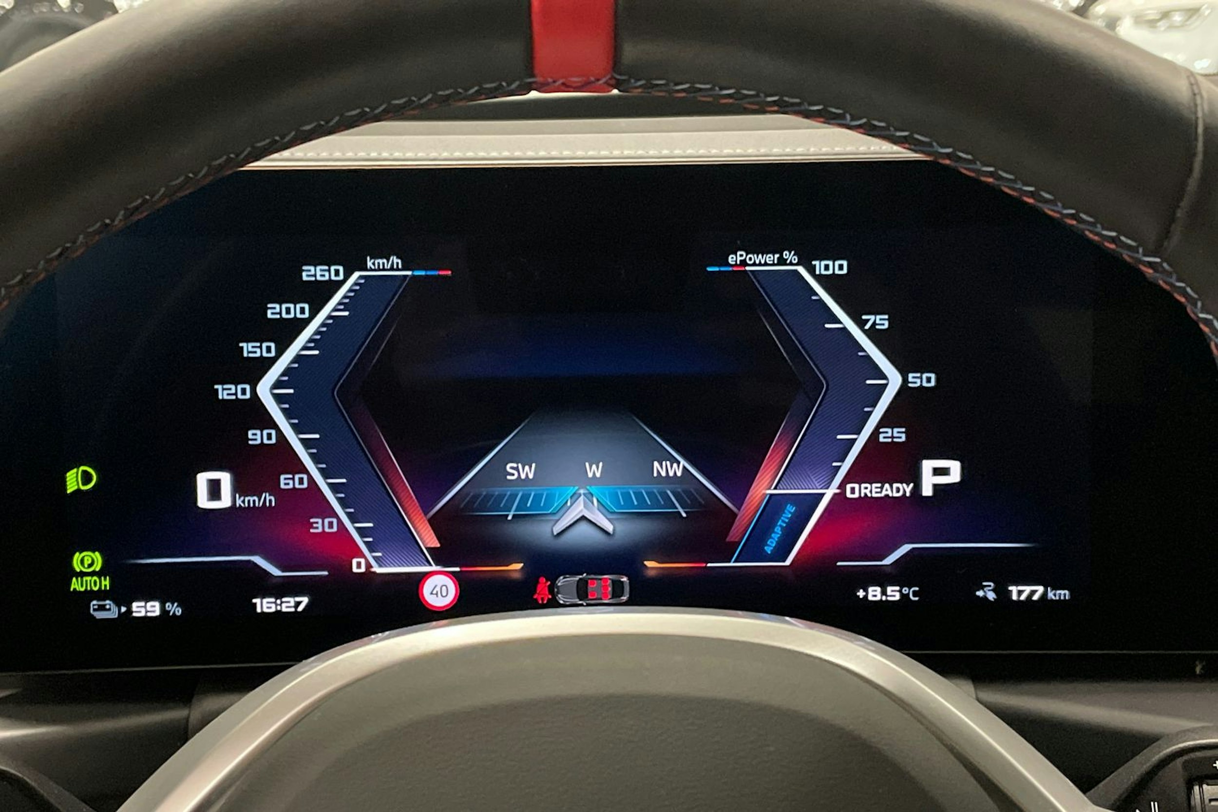 met. valkoinen BMW i4 M60 2025 kuva 17.