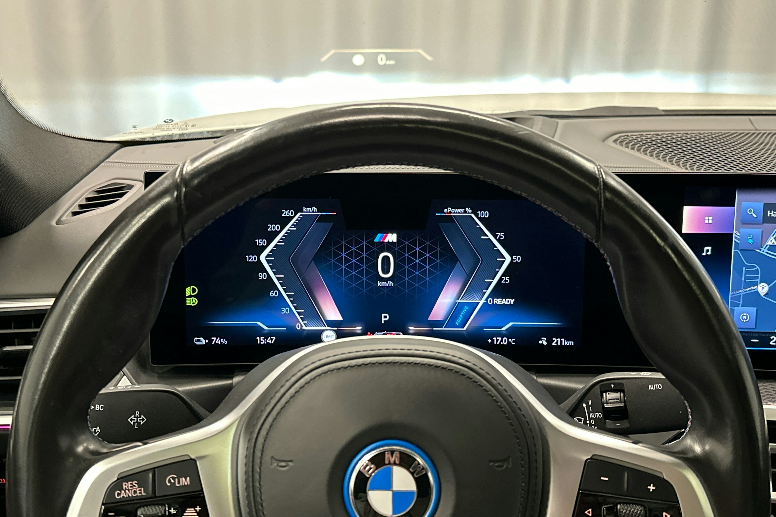valkoinen BMW i4 M50 2022 kuva 12.