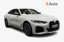 valkoinen BMW i4 M50 2022 kuva 1.
