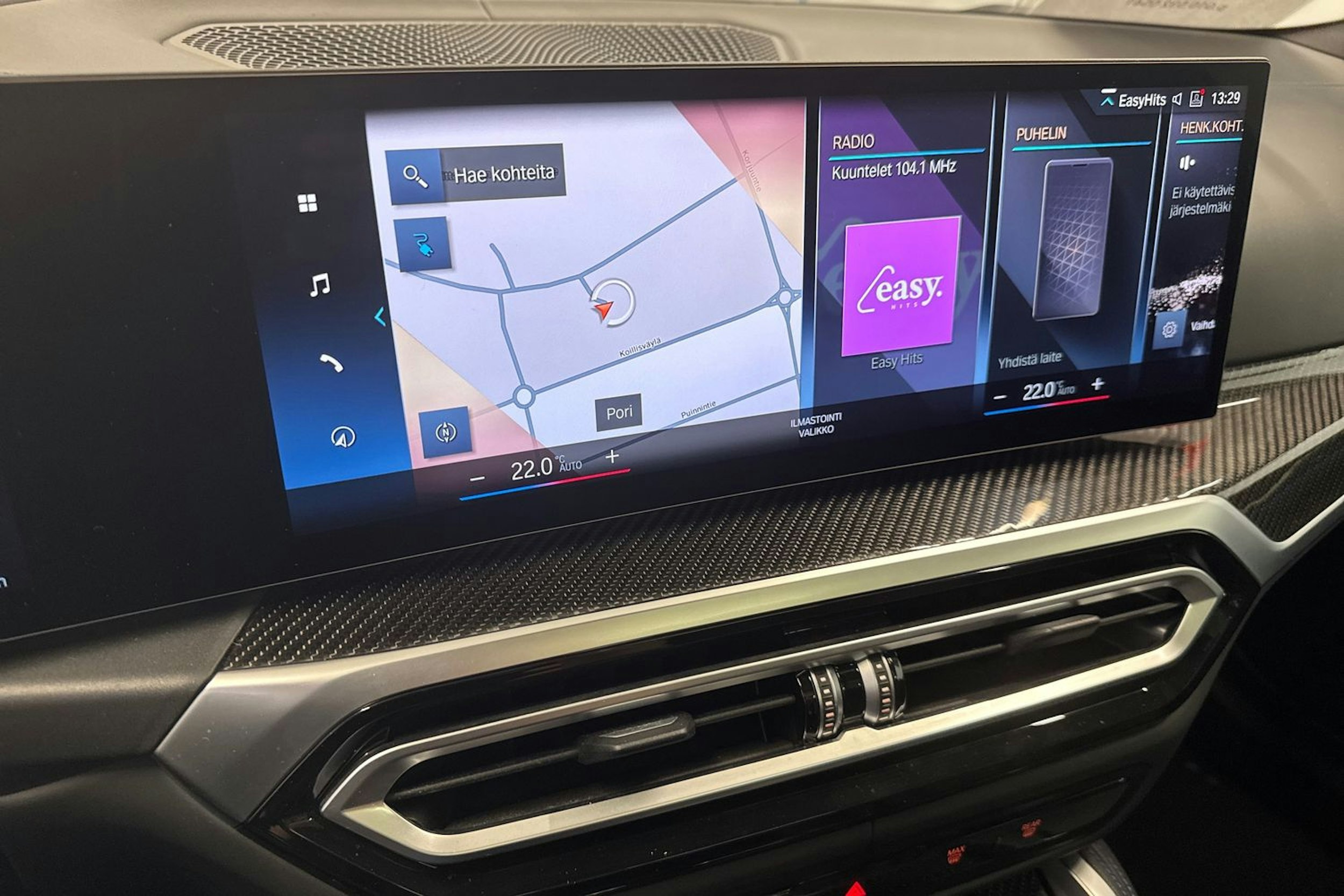 sininen BMW i4 M50 2022 kuva 21.