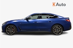 sininen BMW i4 M50 2022 kuva 6.