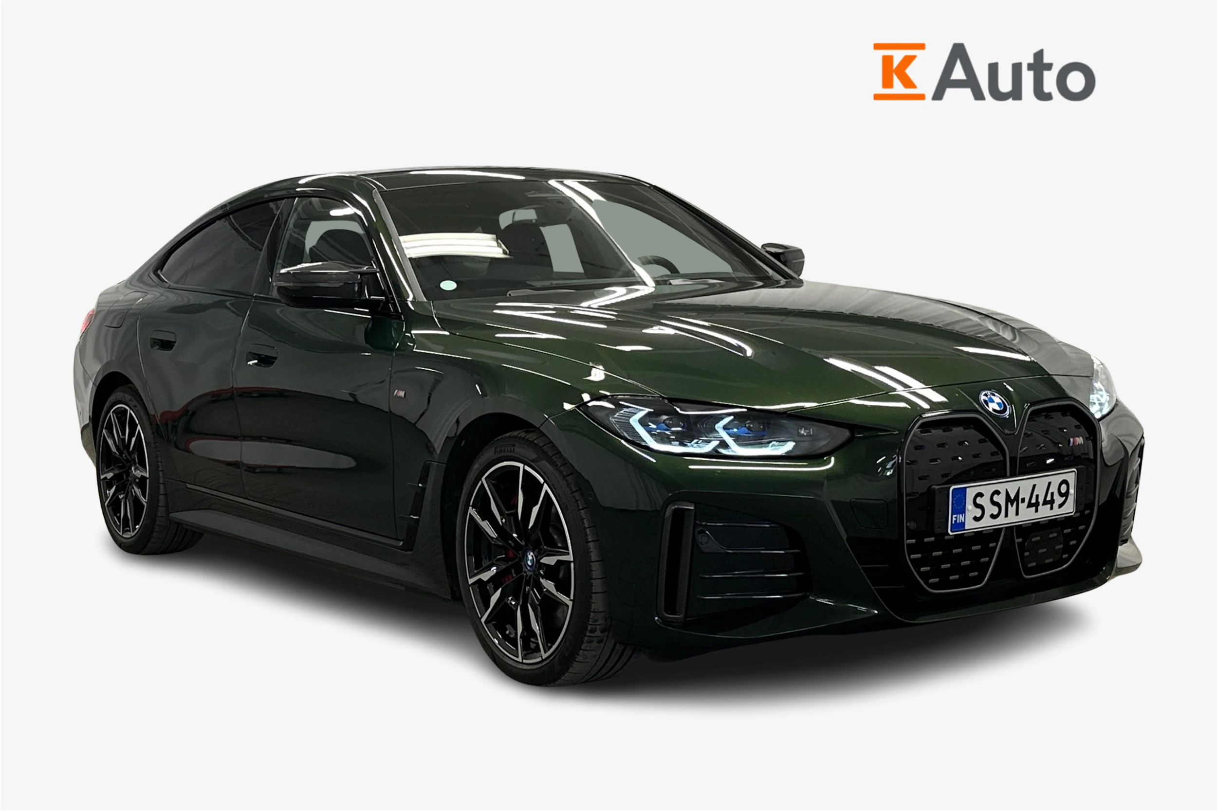 vihreä BMW i4 M50 2022 kuva 1.