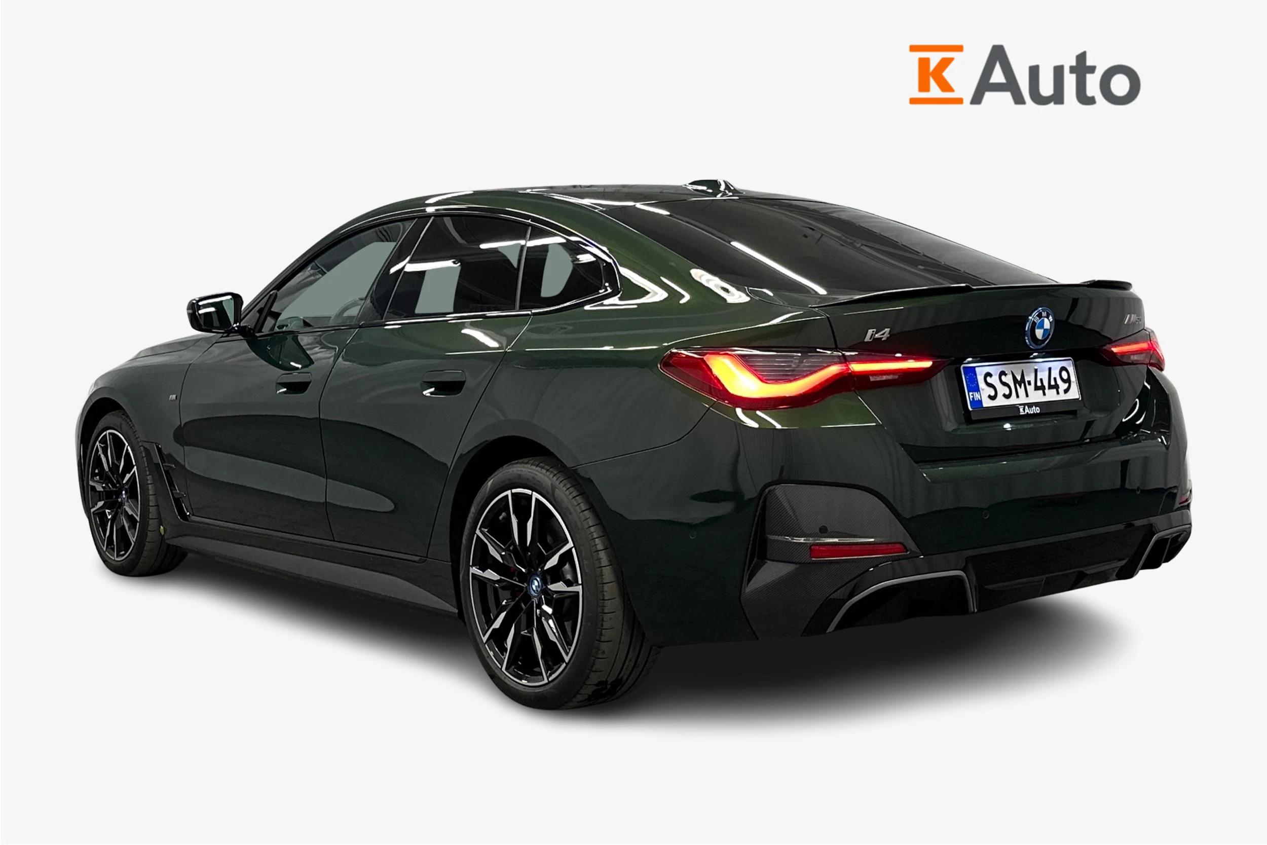 vihreä BMW i4 M50 2022 kuva 3.