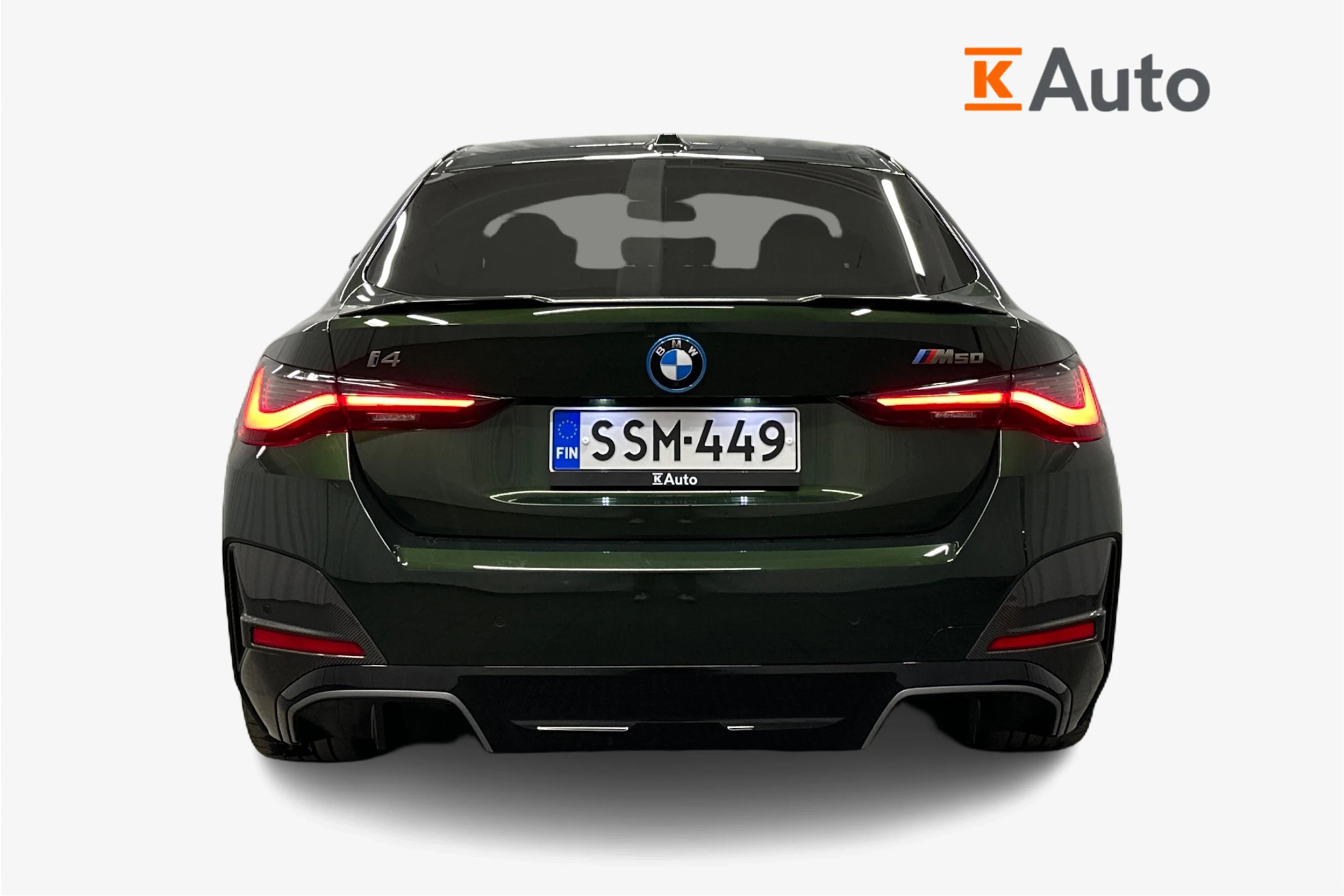 vihreä BMW i4 M50 2022 kuva 4.