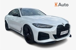 valkoinen BMW i4 M50 2022 kuva 1.