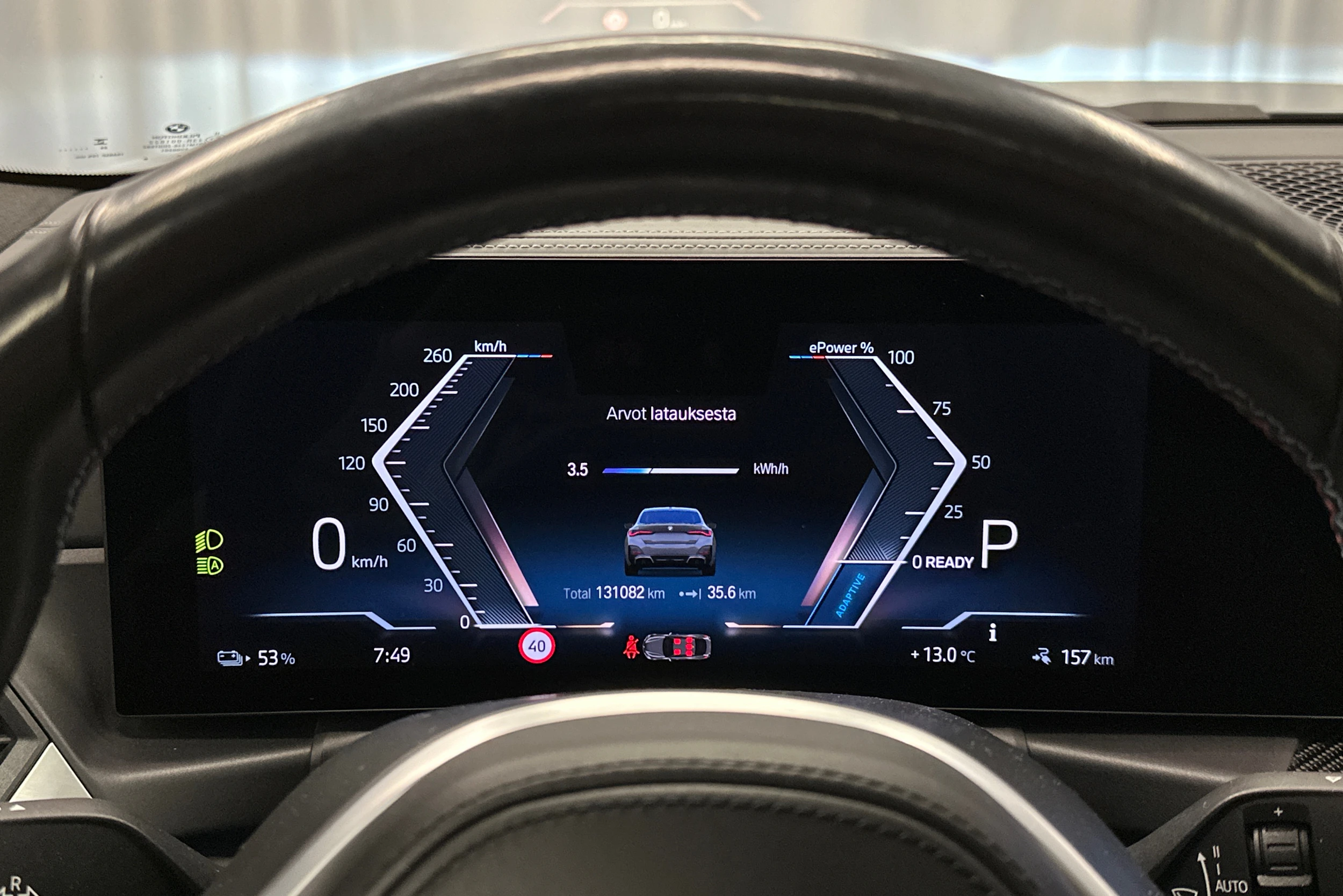 harmaa BMW i4 M50 2022 kuva 18.